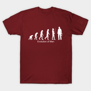 The Evolution of Man T-Shirt